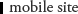 mobile site